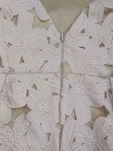 Chic Lace Floral Off-Shoulder Dress