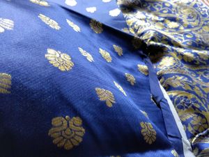 Elegant Royal Blue Silk Saree with Zari Work