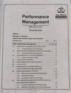 Performance Management MBA Book