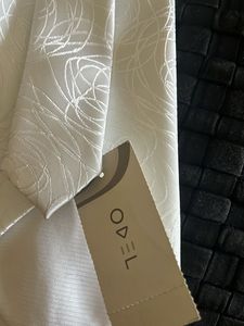 Men’s Tie silk White Textured
