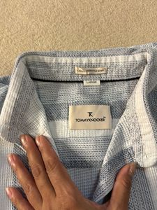 Men's Striped Polo Shirt