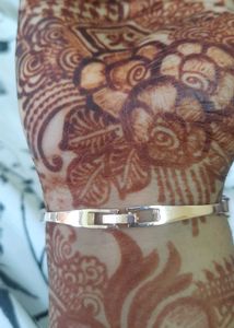Elegant Rose Gold Bracelet with Stones