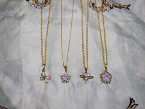 Set of 4 Cute Necklaces