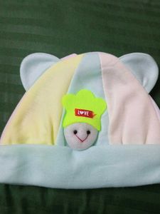 Cute Baby Hat with Love Accent