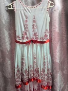 Vintage-Style High-Low Dress