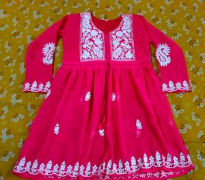 Short Kurti with Embroidery