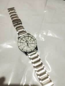Men Metal Strap Watch