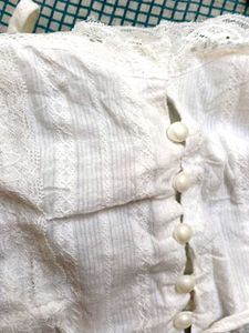 White Lace Trim Camisole Top