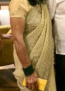 Embellished saree