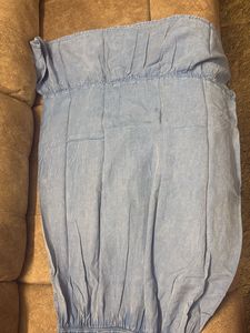 Blue Smocked Sundress