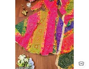Vibrant Patchwork Kurta Set with Dupatta