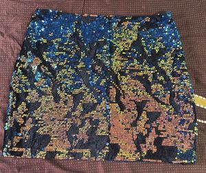 Sparkling Sequin Mini Skirt