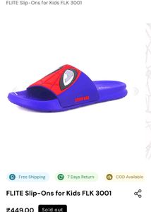 Kids Spiderman Flip-Flops by Flite