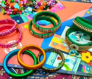 Thread bangles &amp; fancy bracelets
