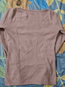 Sparkly Top with Bell Sleeves