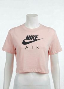 Nike pink women crop top