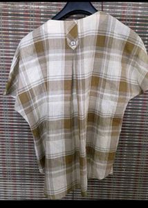 Trendy Plaid Button-Up Shirt
