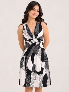 Stylish Polka Dot Dress