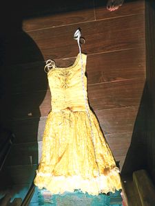 Sparkling Yellow Dress