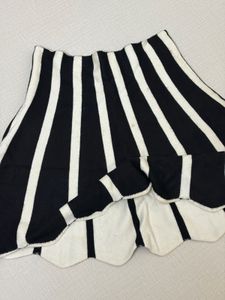 Houndstooth Print Skirt(combo of 3)
