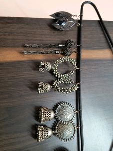 5 Pair Jhumka