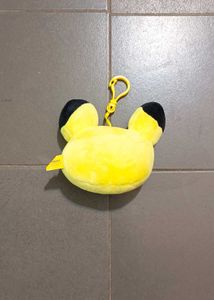 Pikachu Plush Keychain Charm
