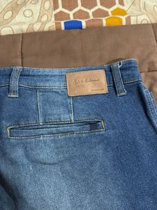 Mast &amp; Harbour Slim Fit Cargo Jeans – Size