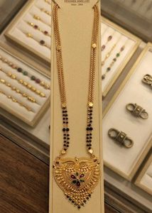 Golden Mangalsutra with Intricate Pendant