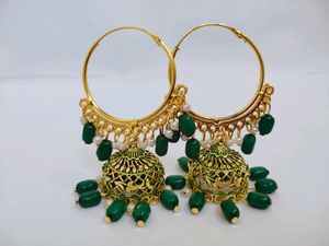 Bali With Jhumki Earrings For Girls/Womens