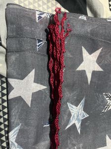 Star Print Scarf