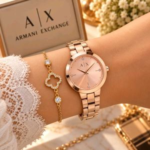 ARMANI EXCHANGE AX5177 – ROSE GOLD GLAMOUR WITH