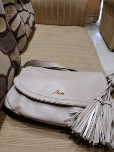 Stylish Light   beige Shoulder Bag