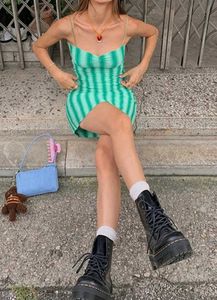 Striped Mini Dress