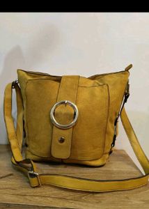 Primark Mustard Yellow Crossbody Bag