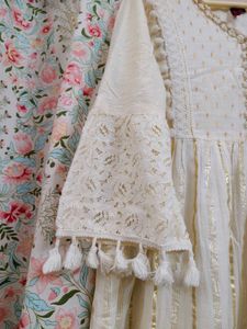 Pure Cotton Off White dress