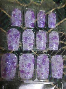 Reusable|Washable Korean Nails - Set Of 12