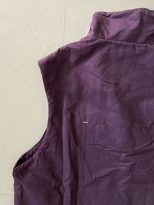 🚨Price Drop🚨Purple Sleeveless Vest Winter Wear