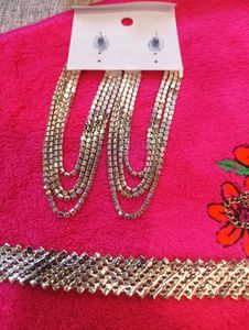 Rhinestone Jewelry Set