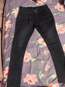 Gray &amp; black combo Mens jeans