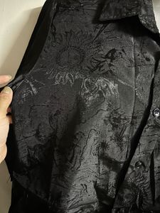 Men's Textured Black Shirt