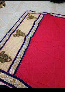 Festive Embellished Royal Blue Indian Outfit