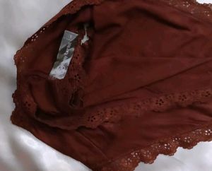 Brown Lace Panty