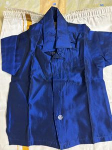 Boys' Blue Ethnic Set