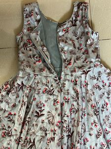 Floral Print Ankle length Dress