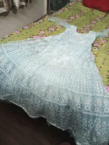 Beautiful Embroidered Anarkali Gown