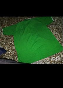 T Shirt Green Colour Boys And Girls
