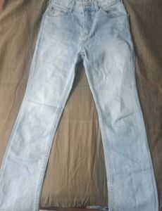 Light Blue High Waist Slim Fit Jeans🩵