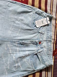 Light Wash Wide Leg Jeans