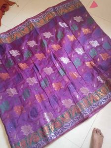 Beautiful Purple Saree