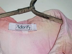 Tie-Dye Button-Down Shirt